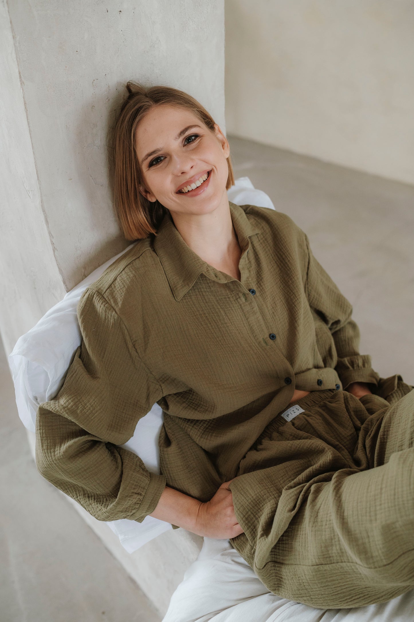 BALI double gauze pyjama shirt