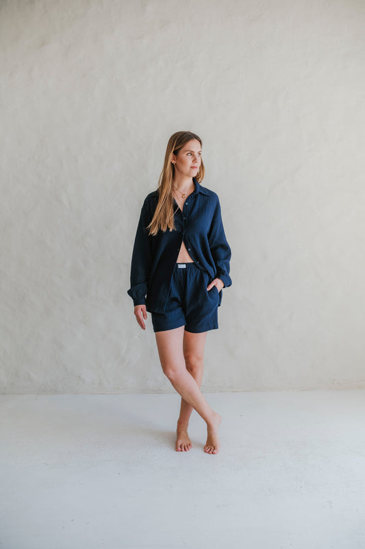 THE BREEZE BUTTON-UP