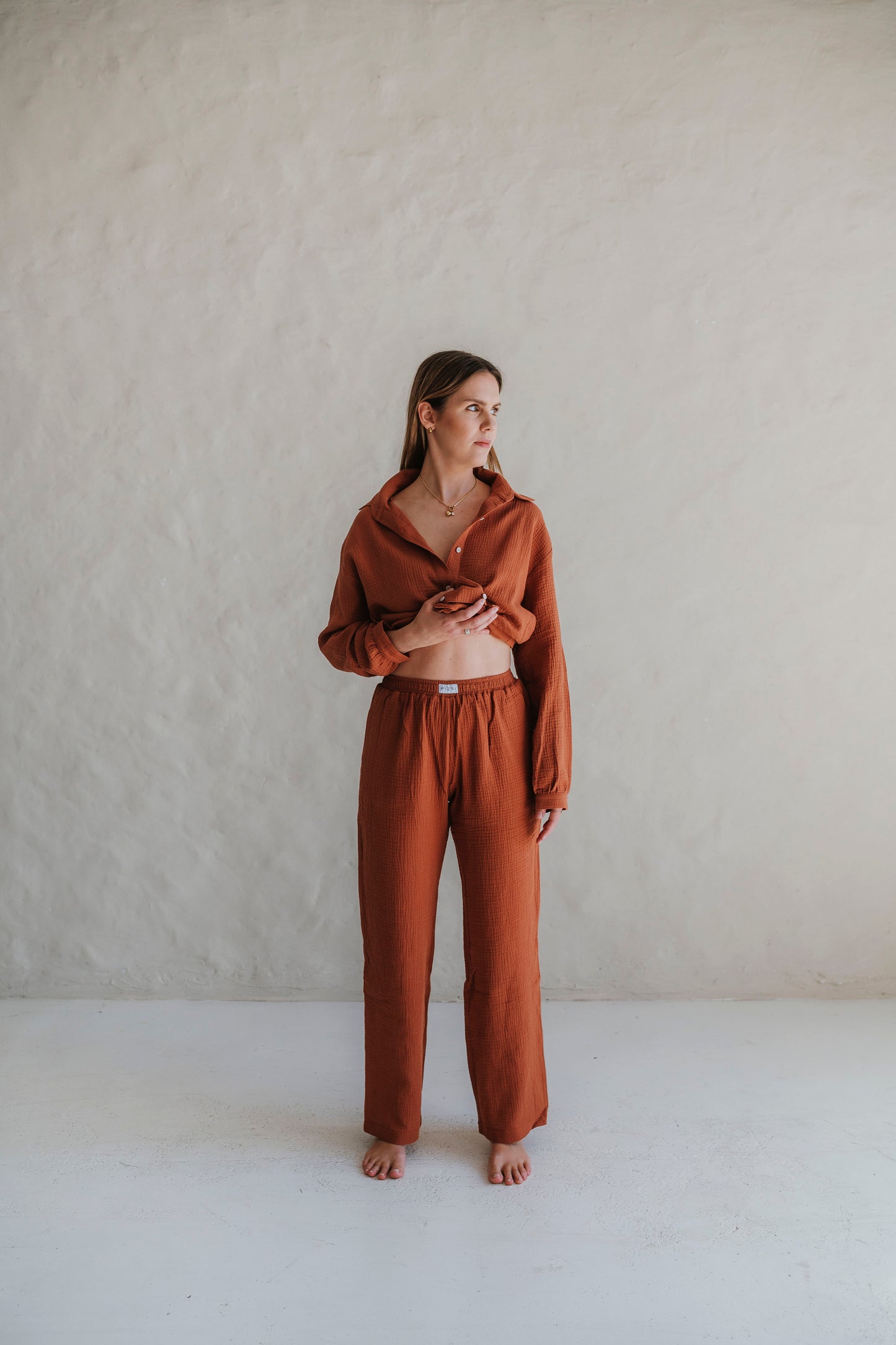 THE DOUBLE GAUZE PANTS