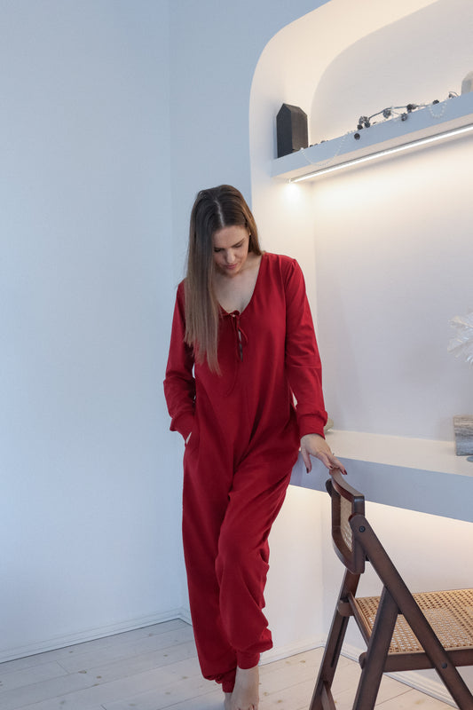 Oslo long sleeved jumpsuit